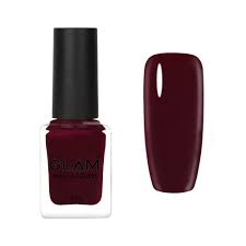 Glam Burgundy Nail Polish